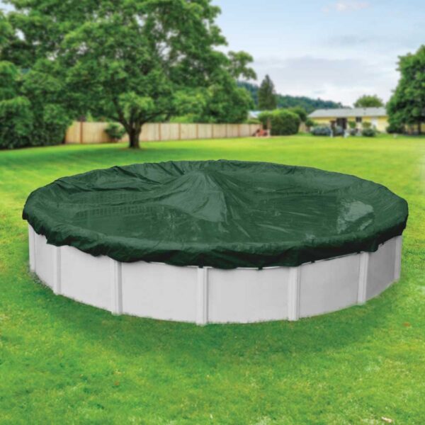 Robelle 24 ft Round Winter Pool Cover for Above-Ground Pool - 图片 46