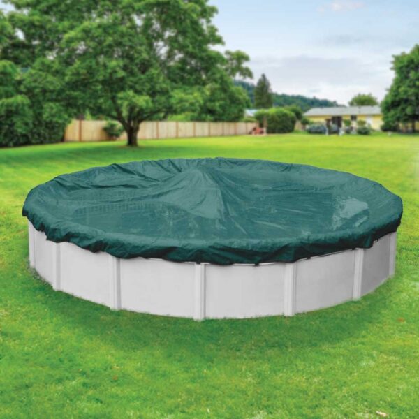 Robelle 24 ft Round Winter Pool Cover for Above-Ground Pool - 图片 33