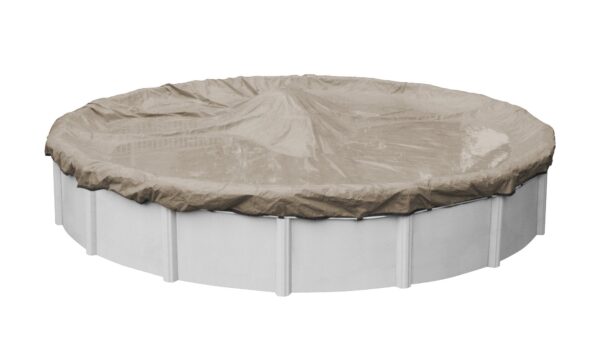 Robelle 24 ft Round Winter Pool Cover for Above-Ground Pool - 图片 6