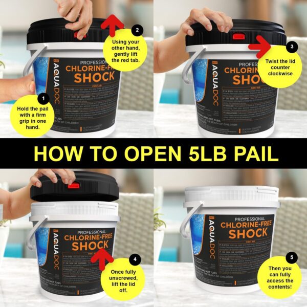 Non-Chlorine Shock for Hot tub and Spa 5lbs - 图片 11