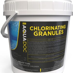 AquaDoc Spa Chlorine Granules - 5lbs | Fast-Acting Chlorinating Granules for Hot Tubs & Spas
