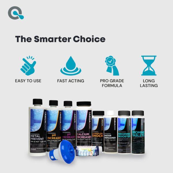 Bromine Starter Kit for Hot Tub and Spa - All-in-One Spa and Hot Tub Maintenance Kit with Bromine Tablets - 图片 9