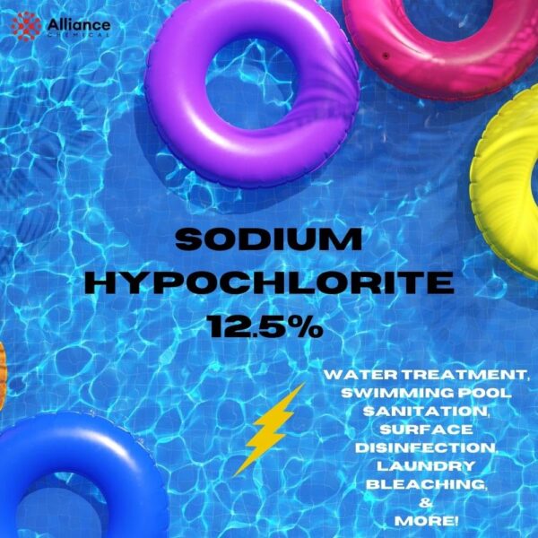 Sodium Hypochlorite Liquid Chlorine for Pools and Spa 12.5% 1 Gallon - Image 11