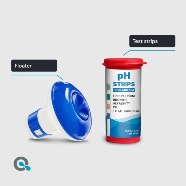 Bromine Starter Kit for Hot Tub and Spa - All-in-One Spa and Hot Tub Maintenance Kit with Bromine Tablets - 图片 6