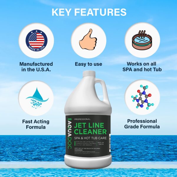 Spa Jet Cleaner - Jet Line Cleaner for Hot Tub and Spa - 1 Gallon - 图片 8