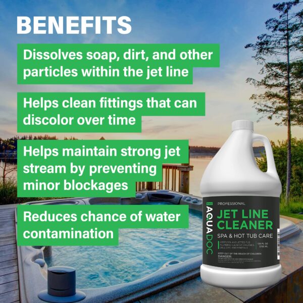 Spa Jet Cleaner - Jet Line Cleaner for Hot Tub and Spa - 1 Gallon - 图片 4