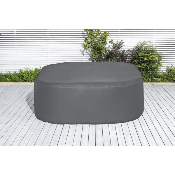 Coleman SaluSpa 6 Person Inflatable Hot Tub - Square Portable Outdoor Spa - Image 8