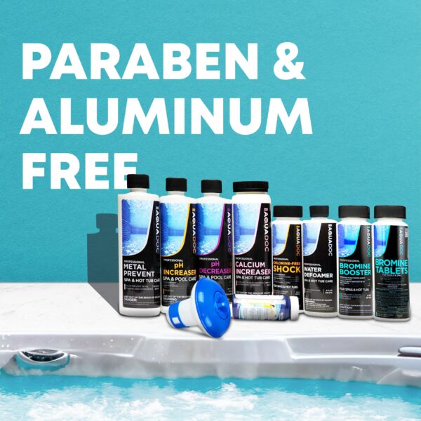 Bromine Starter Kit for Hot Tub and Spa - All-in-One Spa and Hot Tub Maintenance Kit with Bromine Tablets - 图片 8
