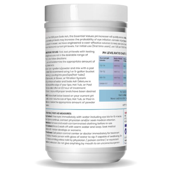 Essential Values PH Increaser for Hot Tubs, Spas, and Pools - Image 8