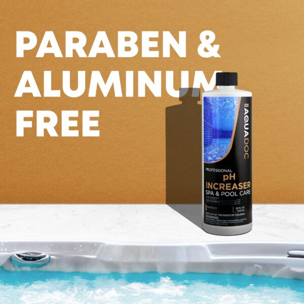 AquaDoc pH Increaser for Hot Tub and Spa - Balance and Boost Your Spa Water Chemistry (32oz) - 图片 6