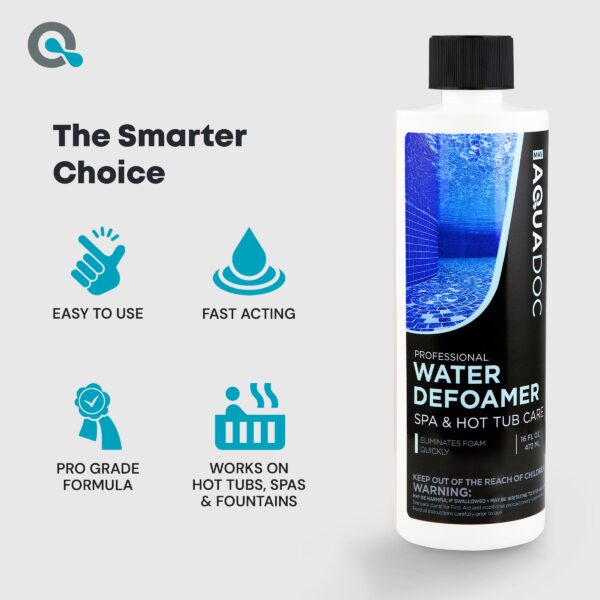 Hot Tub & Spa Defoamer - Fast Acting Spa & Hot Tub Foam Remover - Foam Elimination Made Easy - 图片 13