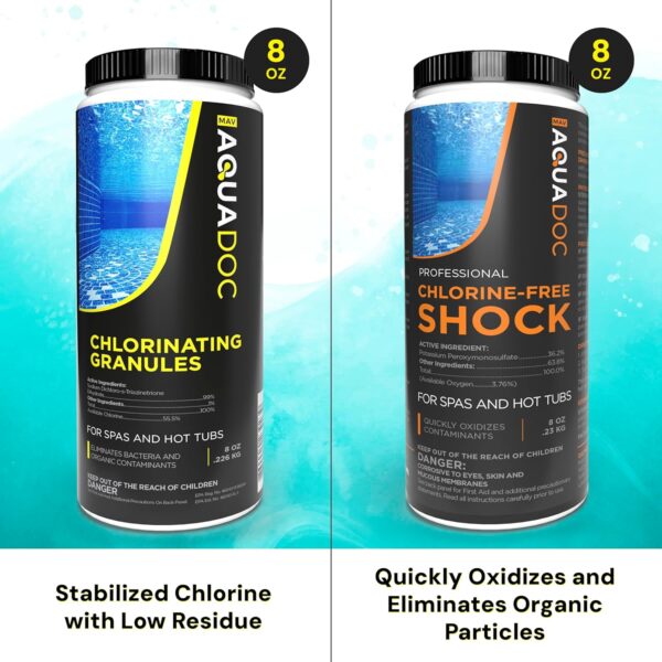 Hot Tub and Spa Chlorine Starter Kit - All Hot Tub and Spa Chemicals for Chlorine Hot Tub and Spa - 图片 7