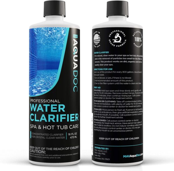 AquaDoc Spa and Hot Tub Water Clarifier – Fast-Acting Cloudy Water Treatment - Image 7