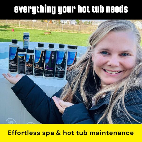 Hot Tub and Spa Chlorine Starter Kit - All Hot Tub and Spa Chemicals for Chlorine Hot Tub and Spa - 图片 6