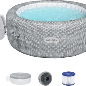 Bestway SaluSpa Honolulu AirJet Inflatable Hot Tub – 4-6 Person Spa with 140 Jets
