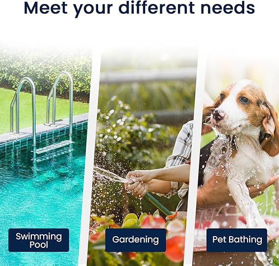 GLACIER FRESH Garden Hose End Pre-Filter for Swimming Pool, Hot Tubs and Spa up to 8,000 Gallons - 图片 4