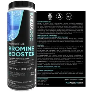 Bromine Tablets for Spa and Hot Tubs – Powerful Sanitizer & Non-Chlorine Shock