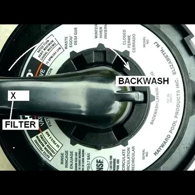 How To Backwash Pool Filter 1