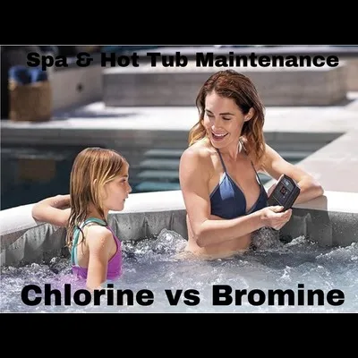 Spa Hot Tub Maintenance Chlorine Vs Bromine 1